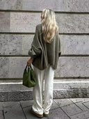 Viola | Women's Oversized Button-Up Cardigan