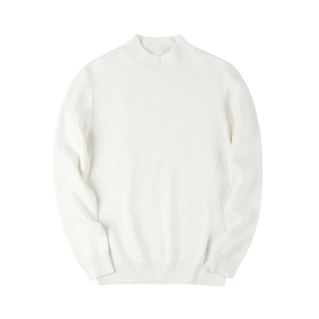 Simon Men’s Sweater – Crew Neck Wool Blend