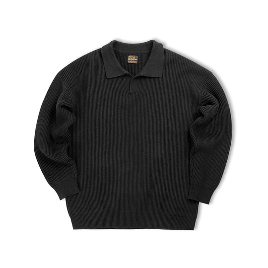 Mateo | Men’s Polo Knit Sweater with Long Sleeves