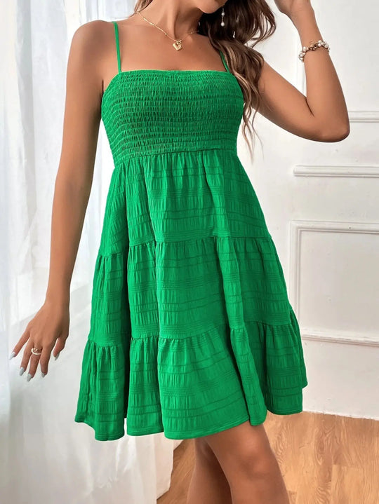 Sabine – Women’s Sleeveless Flowy A-Line Mini Dress