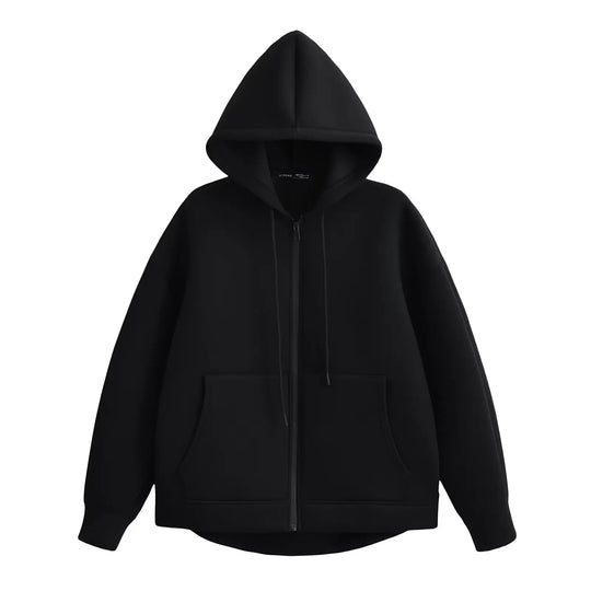 Elodie – Women’s Hooded Zip Jacket with Large Pockets