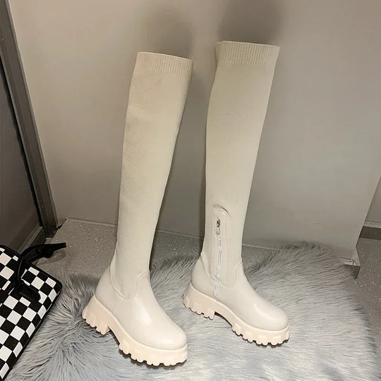 Selene | Over-the-Knee Stretch Boots