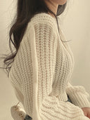 Elora | Grob gestrickter Pullover