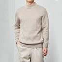 Simon Herrenpullover – Rundhalsausschnitt Wollmischung