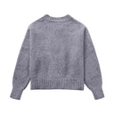 Elodie - Women's Cropped Knit Cardigan Sweater