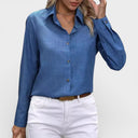 Isla – Relaxed Fit Long Sleeve Blouse