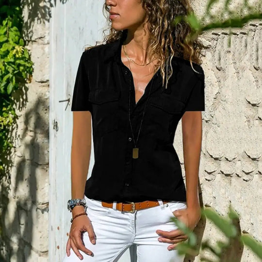 Lila Blouse – Women’s Crop T-Shirt