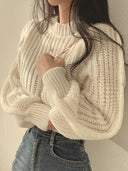 Elora | Grob gestrickter Pullover
