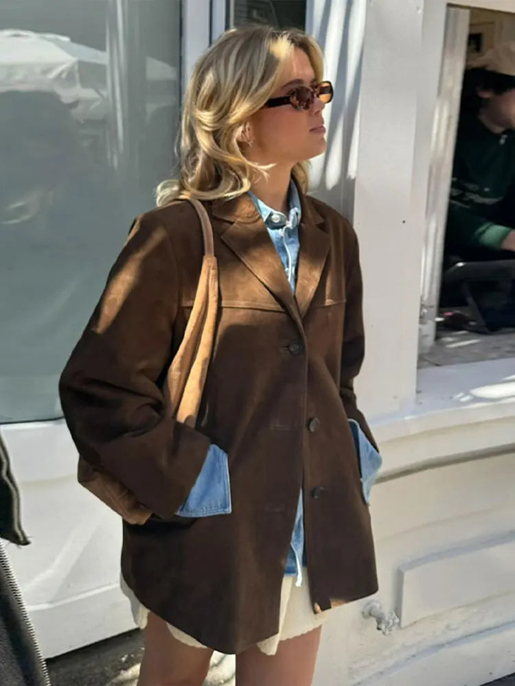Sloane – Tailored Oversized Blazer Jacket