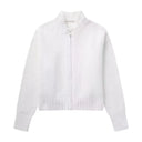 Elodie - Women's Cropped Knit Cardigan Sweater