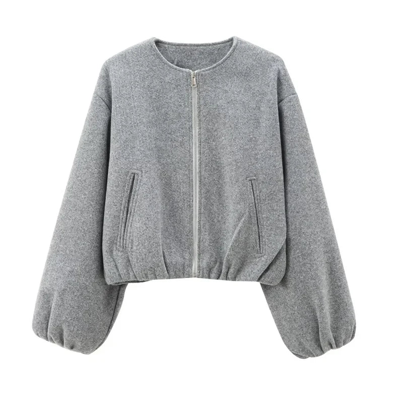 Romy | Women's Casual Zip-Up Bomber