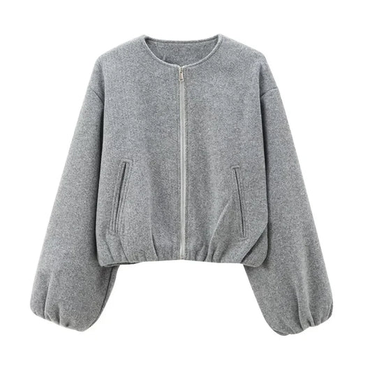 Romy | Women's Casual Zip-Up Bomber