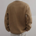 Julian Men’s Cardigan – Knitted Wool Blend V-Neck