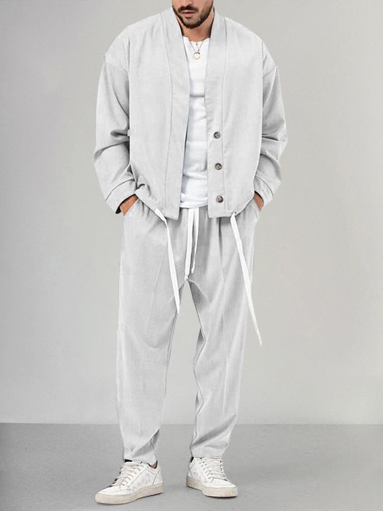 Damian - Men's Relaxed Fit Two-Piece Pant Set