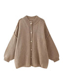 Viola | Women's Oversized Button-Up Cardigan