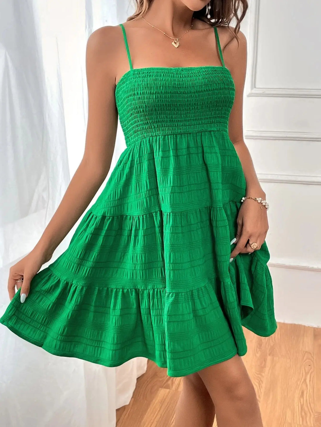 Sabine – Women’s Sleeveless Flowy A-Line Mini Dress