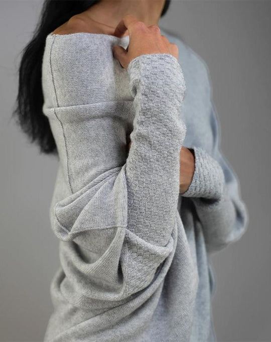 Salome – Women’s off-shoulder knit sweater