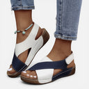 Barclay & Bloom | Women’s Comfortable Wedge Sandals for Walking Adjustable Strap