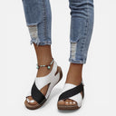 Barclay & Bloom | Women’s Comfortable Wedge Sandals for Walking Adjustable Strap