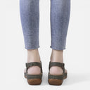 Barclay & Bloom | Women’s Comfort Wedge Sandals Arch Support Walking Sandals