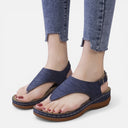 Barclay & Bloom | Women’s Comfort Wedge Sandals Arch Support Walking Sandals