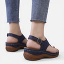 Barclay & Bloom | Women’s Comfort Wedge Sandals Arch Support Walking Sandals