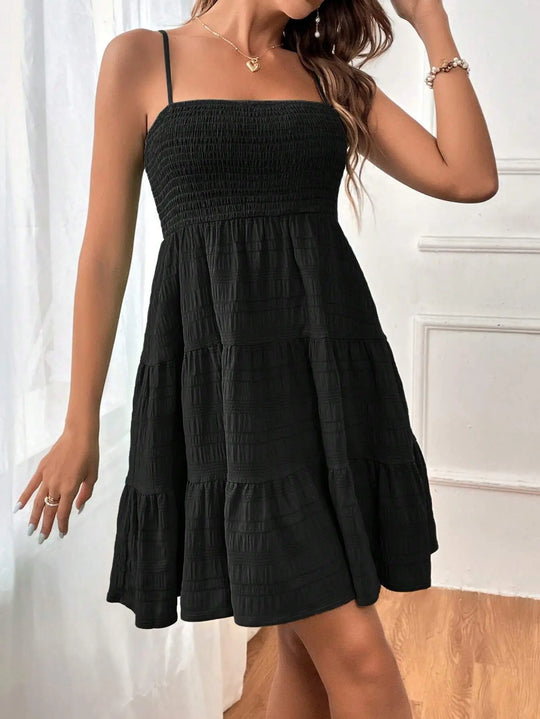 Sabine – Women’s Sleeveless Flowy A-Line Mini Dress