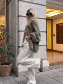 Viola | Women's Oversized Button-Up Cardigan