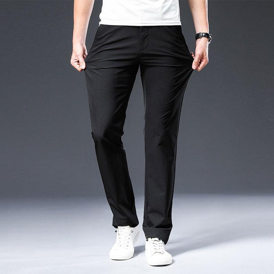 Marc – Classic Straight Fit Stretch Pants for Men