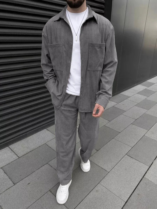Felix – Classic Men’s Two-Piece Set, Comfortable Long Sleeve & Pants