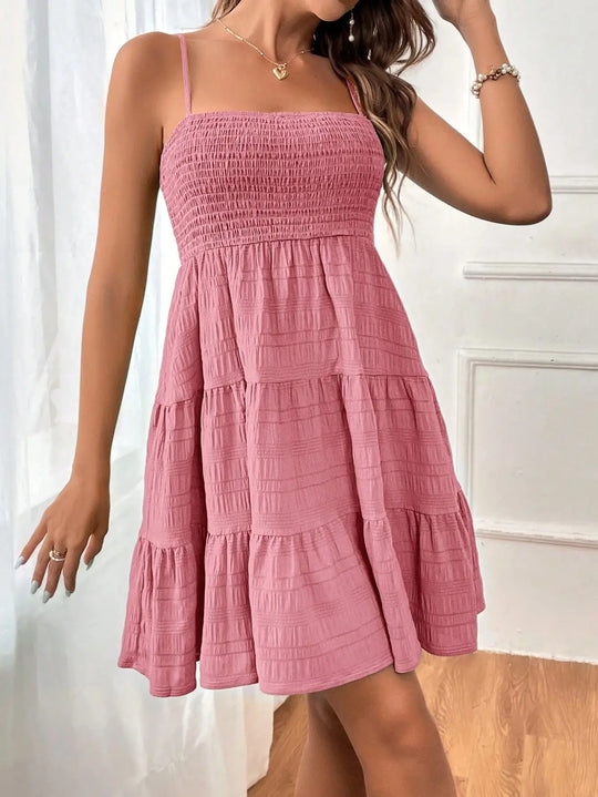 Sabine – Women’s Sleeveless Flowy A-Line Mini Dress