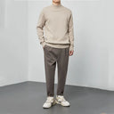 Simon Herrenpullover – Rundhalsausschnitt Wollmischung