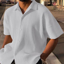 Barclay & Bloom - Herren Oversized Hemd Weiß