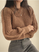Elora | Grob gestrickter Pullover