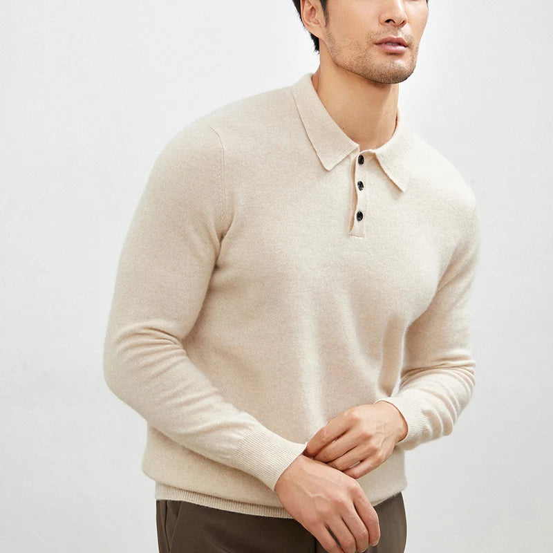 Dario | Herren Langarm Polohemd