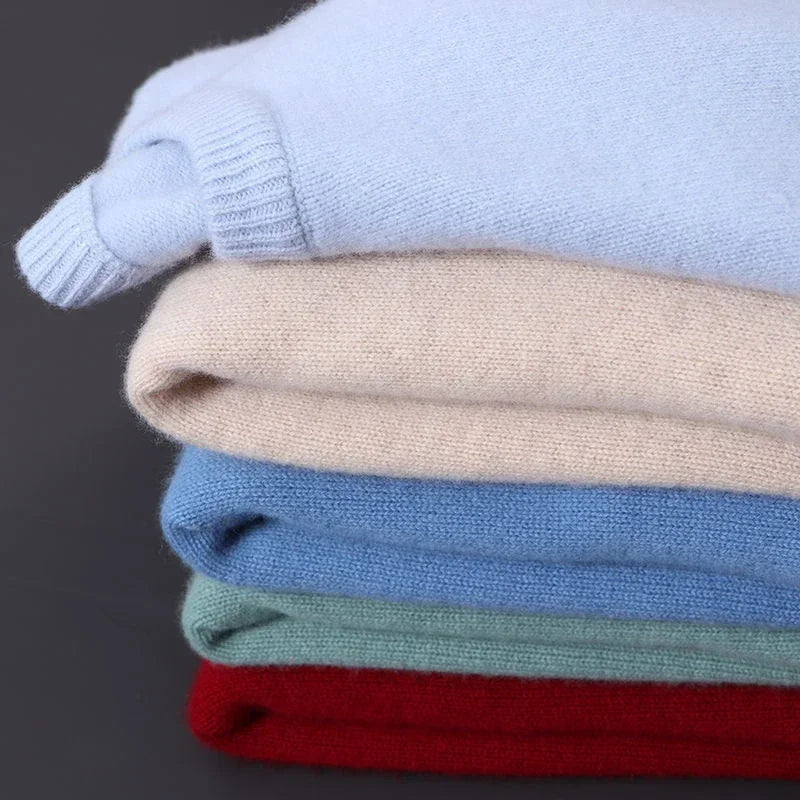 Adrian Men’s Sweater – Crew Neck Wool Blend