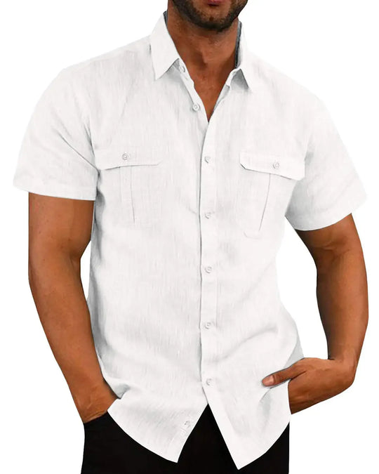 Michael – Lightweight Cotton Linen Shirt