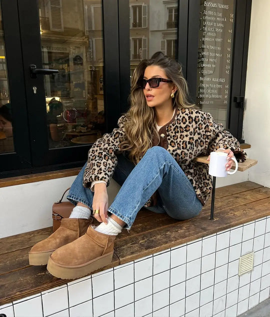Elvira | Women's Leopard Print Cardigan