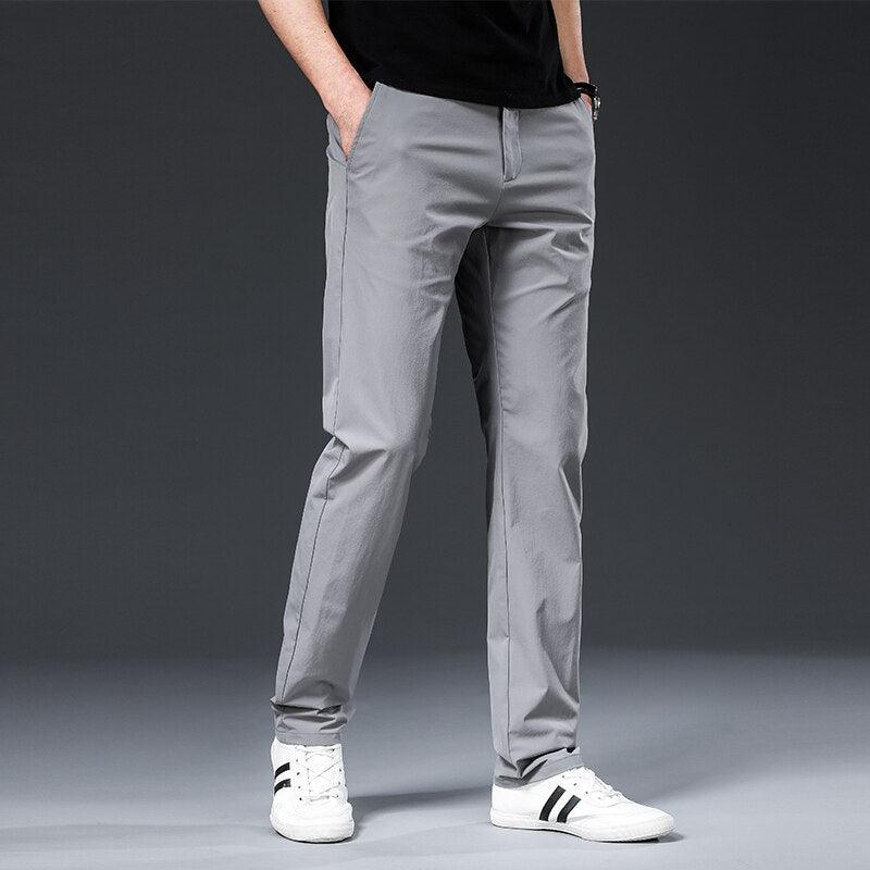 Marc – Classic Straight Fit Stretch Pants for Men