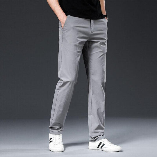 Marc – Classic Straight Fit Stretch Pants for Men