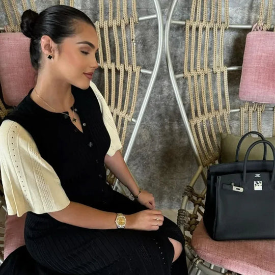 Grace – Knit Dress with High Waist
