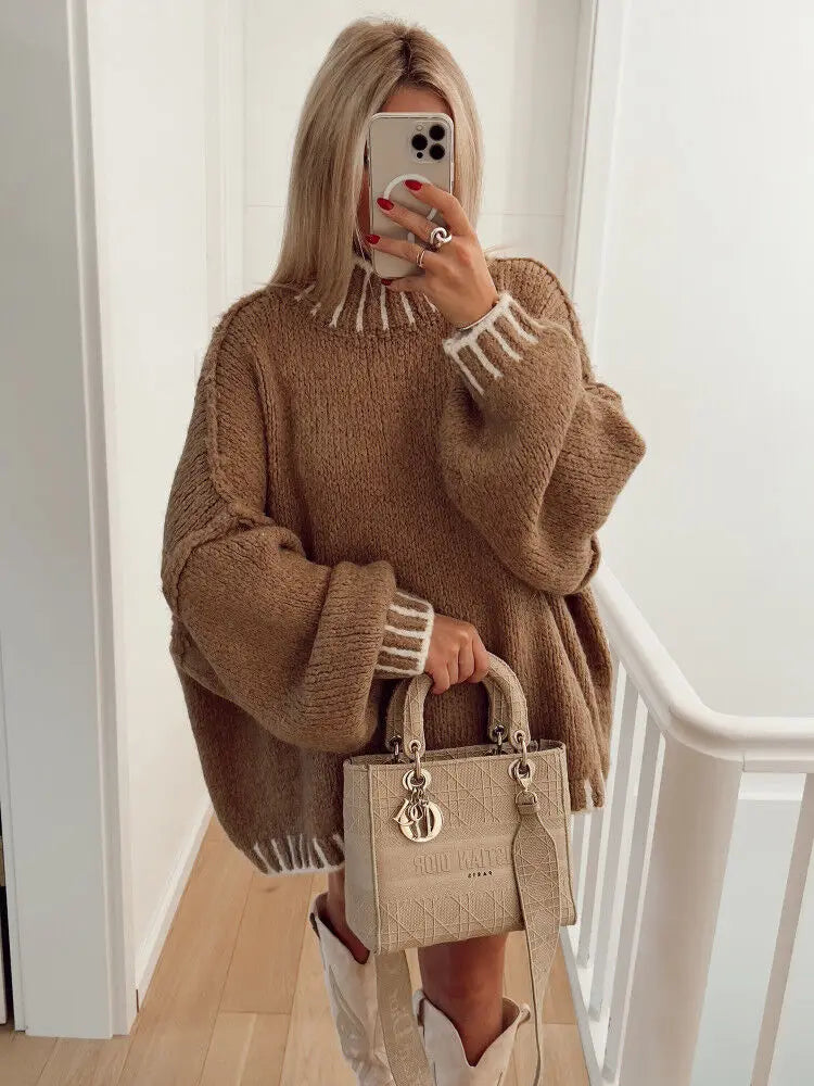 Lindsey | Women's Oversized Knitted Sweater