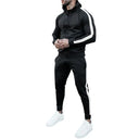 Hans Herren-Trainingsanzug – Zip-Hoodie und Jogginghose Set mit Seitenstreifen