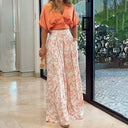 Zoey - Elegant Set With Wide Leg Pants and Blouse