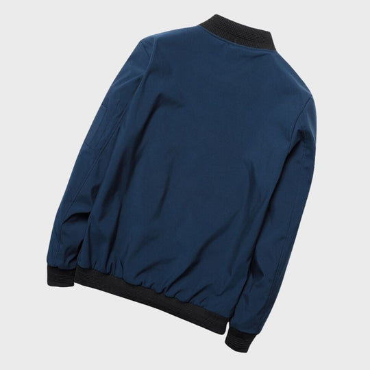 Calvin - Męska kurtka bomber z zamkiem błyskawicznym