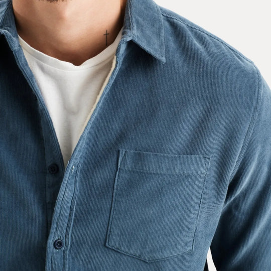 Adrien – Men’s corduroy long sleeve shirt