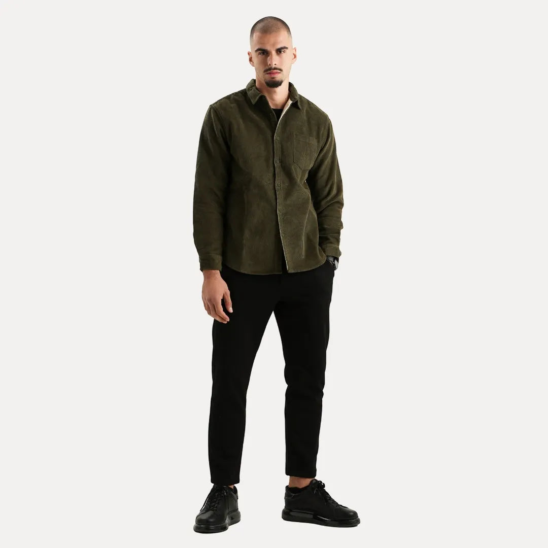 Adrien – Men’s corduroy long sleeve shirt
