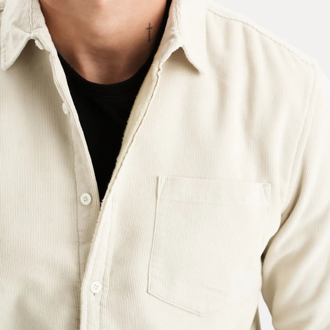 Adrien – Men’s corduroy long sleeve shirt