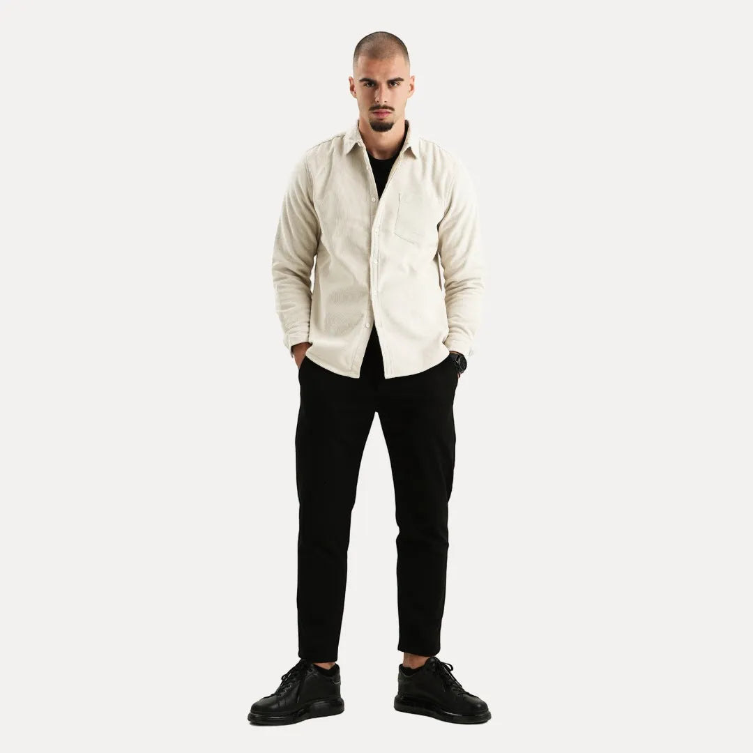 Adrien – Men’s corduroy long sleeve shirt