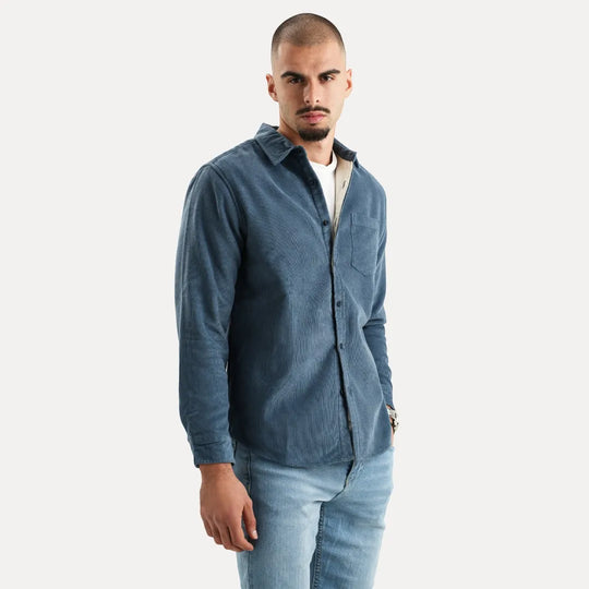 Adrien – Men’s corduroy long sleeve shirt
